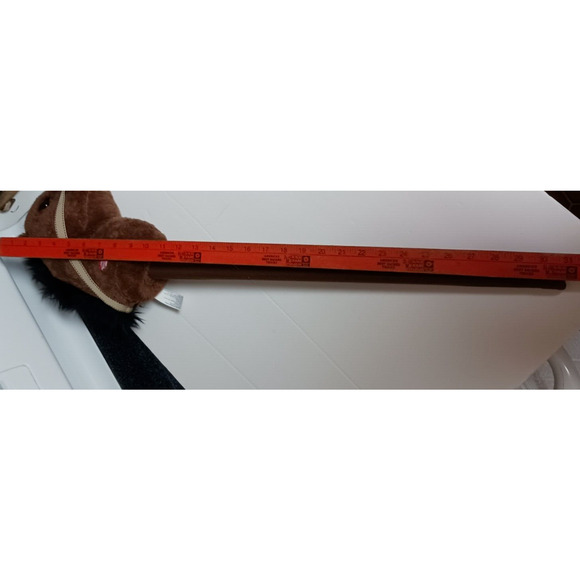 Vintage Cowboy Stick Horse Pony Plush 1990s Hug Fun Hong Kong Galloping Sound - Picture 11 of 13